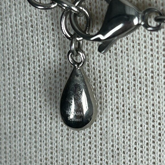 Tocara‎ Stainless Steel Pendant Reversible Necklace - Picture 11 of 12